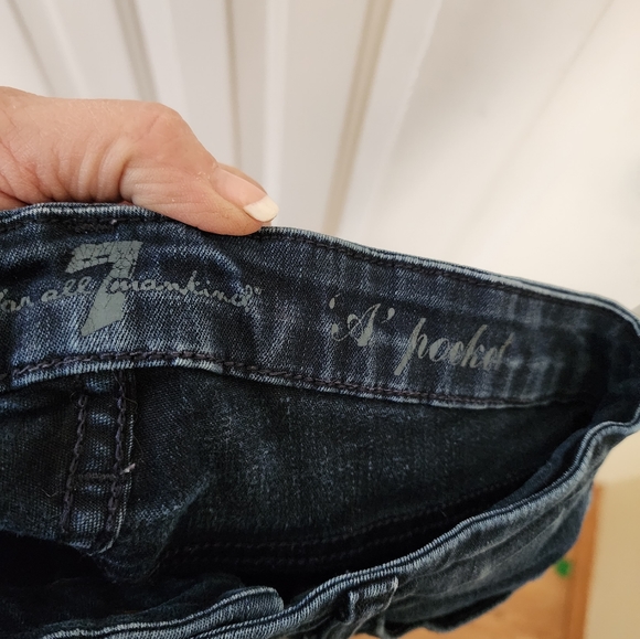 7 for All Mankind Jeans Womens 28 Denim Jeans - Picture 9 of 13